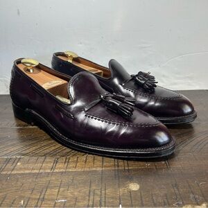 Brooks Brothers tassel loafers in burgundy Men Size 11D